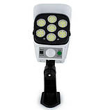 Ліхтар вуличний Solar Light Sensor JLP-2178 на сонячній батареї, фото 3
