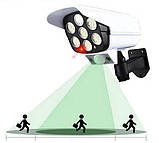 Ліхтар вуличний Solar Light Sensor JLP-2178 на сонячній батареї, фото 4