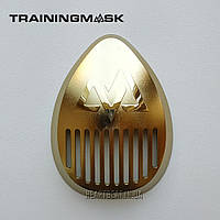 Защитная фронтальная крышка для Training Mask 3.0 Gold Chrome Cap