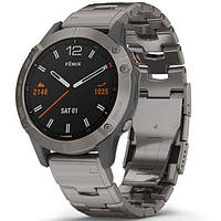 Смарт-часы Garmin Fenix 6 Titanium with Vented Titanium Bracelet 010-02158-23