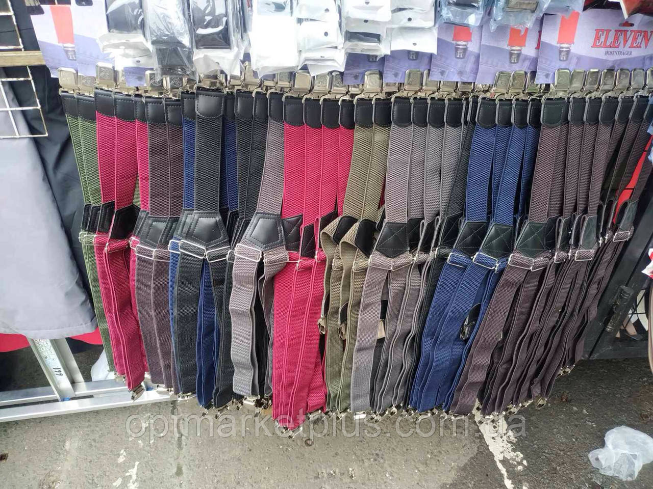 Підтяжки чоловічі "Y" (40 мм) купити гуртом від складу 7 км Одеса