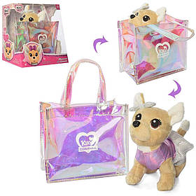 Собачка в сумочці Кікі M 4505 співає пісеньку українською мовою аналог Чичиталів