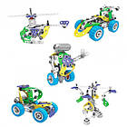 Конструктор Build&Play 5 в 1 з мотором 109 ел. | Конструктор-механік для дітей | Розвиваючий конструктор, фото 2