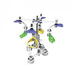 Конструктор Build&Play 5 в 1 з мотором 109 ел. | Конструктор-механік для дітей | Розвиваючий конструктор, фото 4