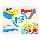 Конструктор Build&Play 5 в 1 з мотором 109 ел. | Конструктор-механік для дітей | Розвиваючий конструктор, фото 9