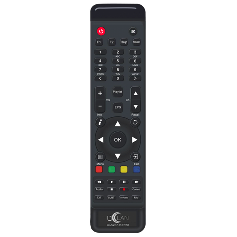 Пульт для тюнера UCLAN USTYM 4K PRO, фото 1