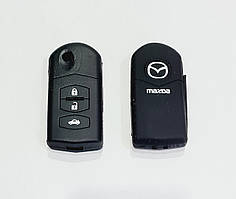 Силіконовий чохол на ключ Mazda 3 кнопки