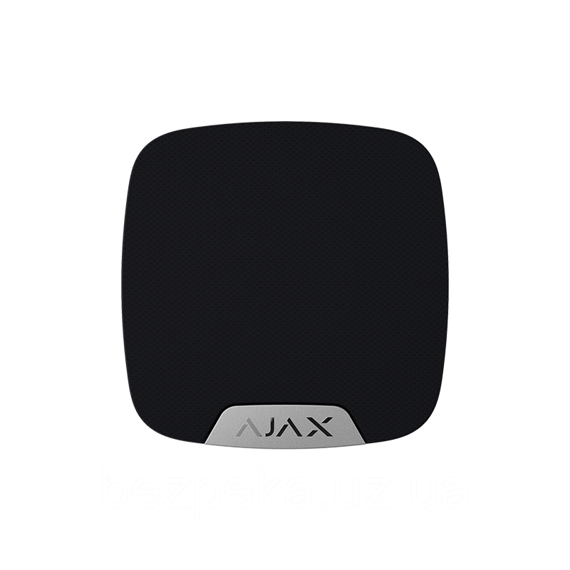 HomeSiren чорна (Black) Внутрішня бездротова сирена AJAX
