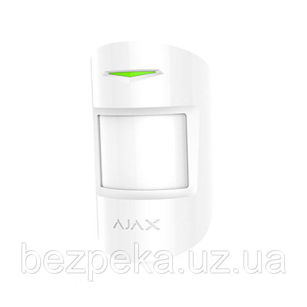 MotionProtect білий (White) Бездротовий датчик руху з імунітетом до тварин AJAX