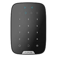 Беспроводная клавиатура с поддержкой бесконтактных карт и брелок AJAX KeyPad Plus черная (Black)