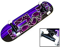 Дерев'яний Скейтборд Fish Skateboard Snake Skin-2725, фото 2