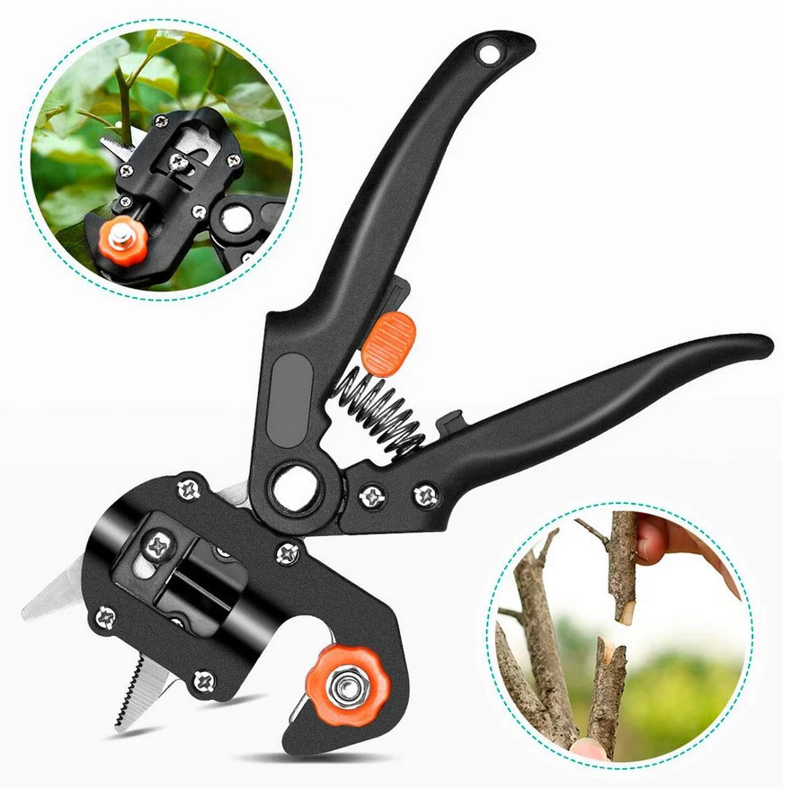 Прищепний секатор Titan Professional Grafting Tool | Секатор для щеплення | Секатор для обрізки дерев-2734