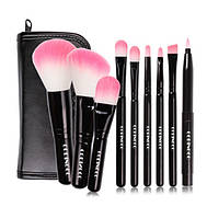 CORINGCO Black in Pink 9P Set Набір кистей (9 шт)