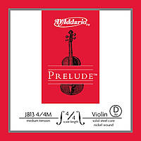 3 струна (D, Ре) для скрипки D'ADDARIO PRELUDE VIOLIN SINGLE D STRING 4/4 Scale Medium Tension