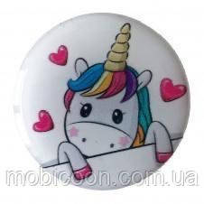 Popsocket попсокет Единорожка для телефону