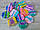 Іграшка Pop It Fidget Rainbow антистрес. Пупырка антистрес МАРМУР (Круг, Шестикутник, Квадрат), фото 5