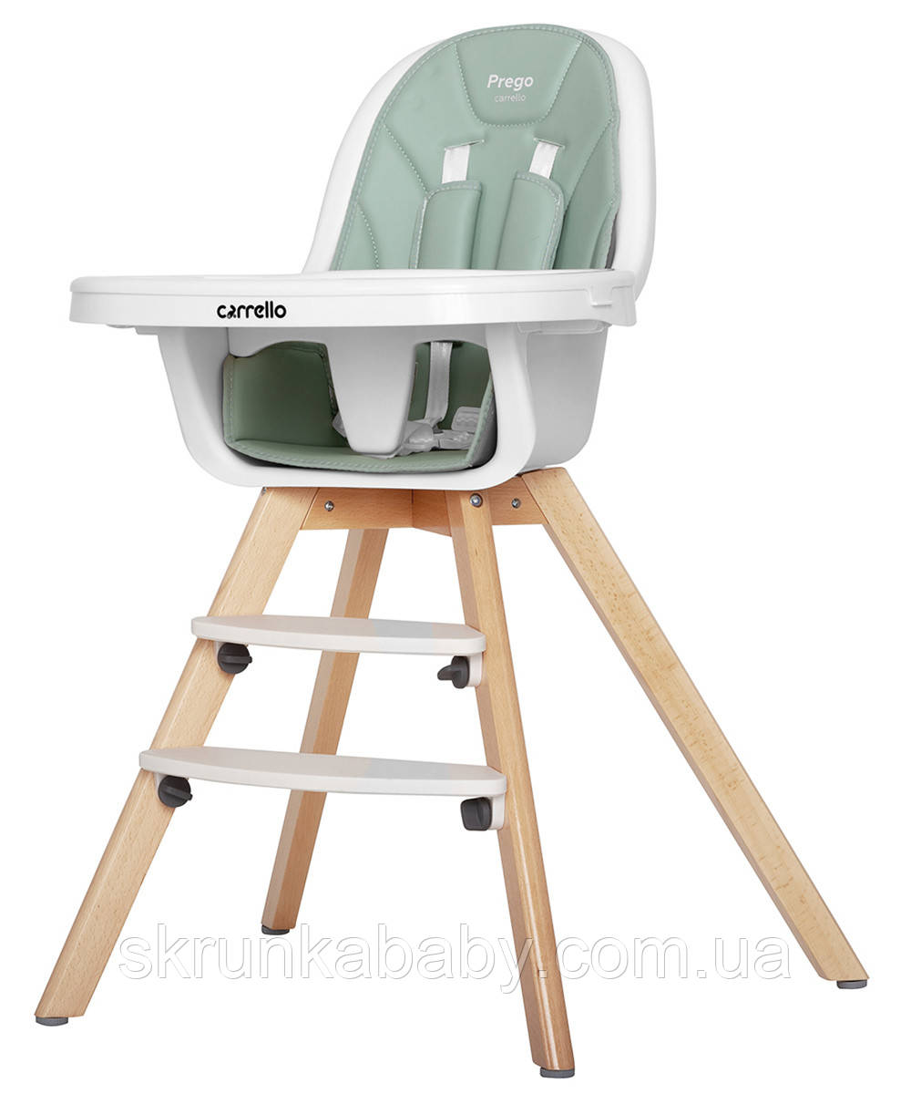 Стільчик для годування Prego Ash Green