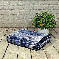 Літнє покривало плед Vladi синє для дачі, кафе, відкритих майданчиків.