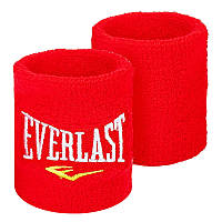 Напульсник для тенниса, махровый напульсник Everlast (1шт) BC-5755, Красный