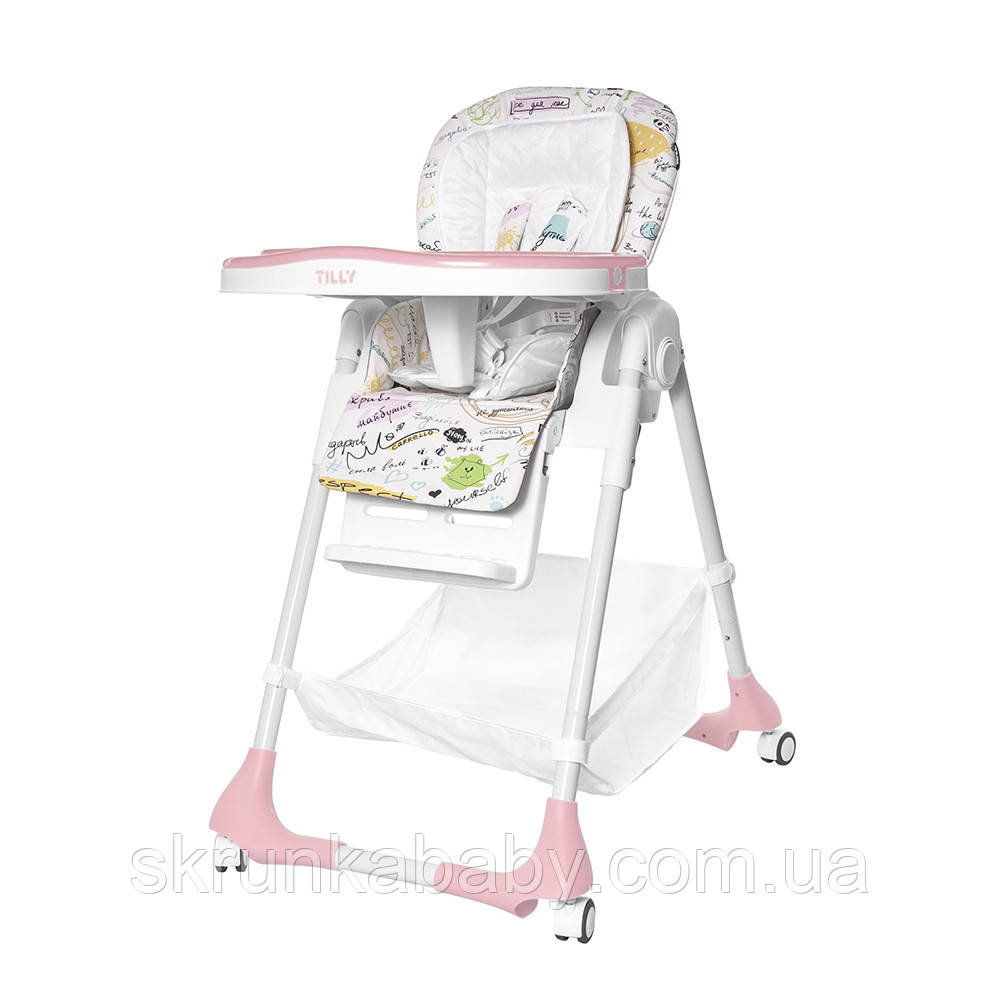 Стілець для годування BABY TILLY Bistro Rose, фото 1
