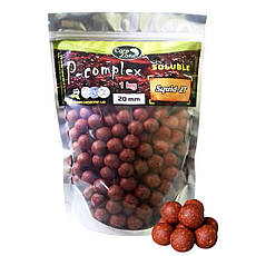 Бойли порошать Преміум класу Boilies P-Complex Soluble Squid-2T (Сквід-Шовковиця) 24mm 1kg