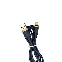 Кабель Nomi DCTQ 10i USB Lightning 2.4A 1м Blue, фото 4