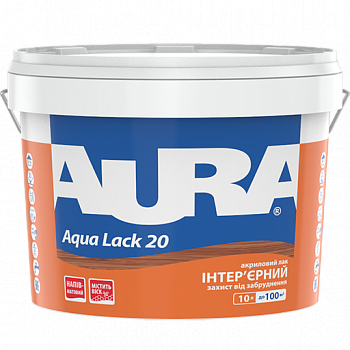 Aura Aqua Lack 20 Інтер'єрний акриловий лак 2.5
