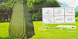 Намет душ-туалет 120x120x190 см, фото 6
