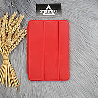 Книжка Smart Case для Apple iPad mini 5 7.9 противоударный кожаный с микрофиброй логотипом магнитный красный