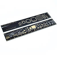 PCB Ruler линейка шаблон для электронщика радиолюбителя 15см, 101339