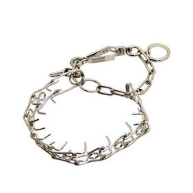 Нашийник строгий нікель No1 для собак 40 см×3 мм