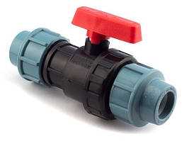 Кран кульовий ПД 20 затискний Santehplast