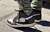 Кросівки Travis Scott x Air Jordan 1 Retro High OG Mocha, фото 10