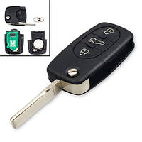 Ключ зажигания, чип ID48 4D0837231A, 3 кнопки HU66, для Audi A3 A4 A6 A8 RS4