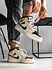 Кросівки Nike Air Jordan 1 Mid Barely Orange Beige Black, фото 8
