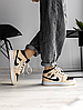 Кросівки Nike Air Jordan 1 Mid Barely Orange Beige Black, фото 9