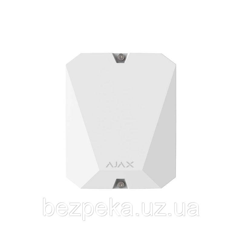 Гібридна централь Ajax Hub Hybrid (2G) Fibra white з фотопідтвердженням тривог