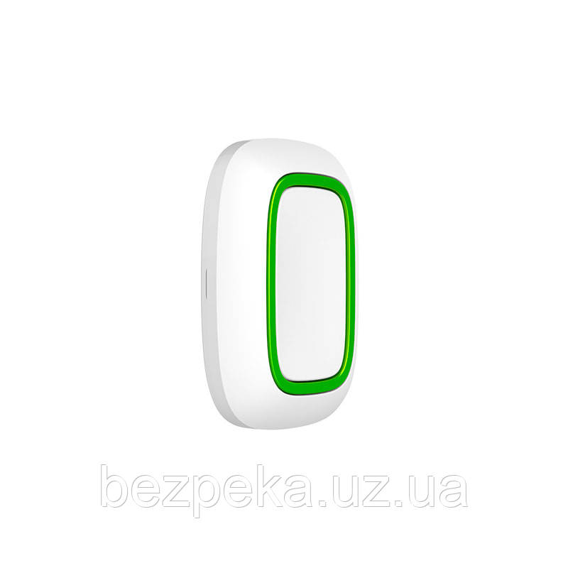 AJAX Button біла (White) Бездротова тривожна кнопка