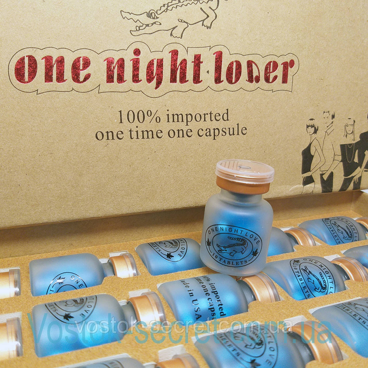 Ніч Любові (One Night Love) 10табл, препарат для патенці без побічних дій.