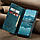 Чохол книжка Caseme з магнітом для Xiaomi Redmi Note 10 | 10S зелений, фото 2