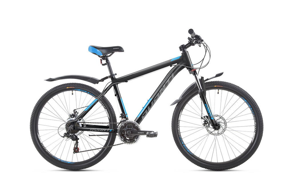 Велосипед MTB гірський 26 Avanti Smart Lockout 17 чорно-синій
