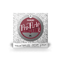 Струни для скрипки D'ADDARIO PRO-ARTÉ VIOLIN STRING SET WITH WOUND E 4/4 Scale Medium Tension