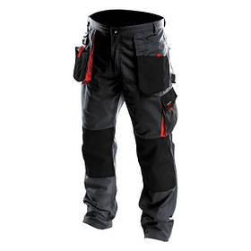 Брюки робочі 80% поліестер, 20% бавовна, щільність 260 г / м2, M INTERTOOL SP-3012 mst