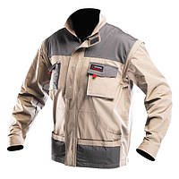 Куртка робоча 2 в 1, 100% бавовна, щільність 180 г / м2, M INTERTOOL SP-3032
