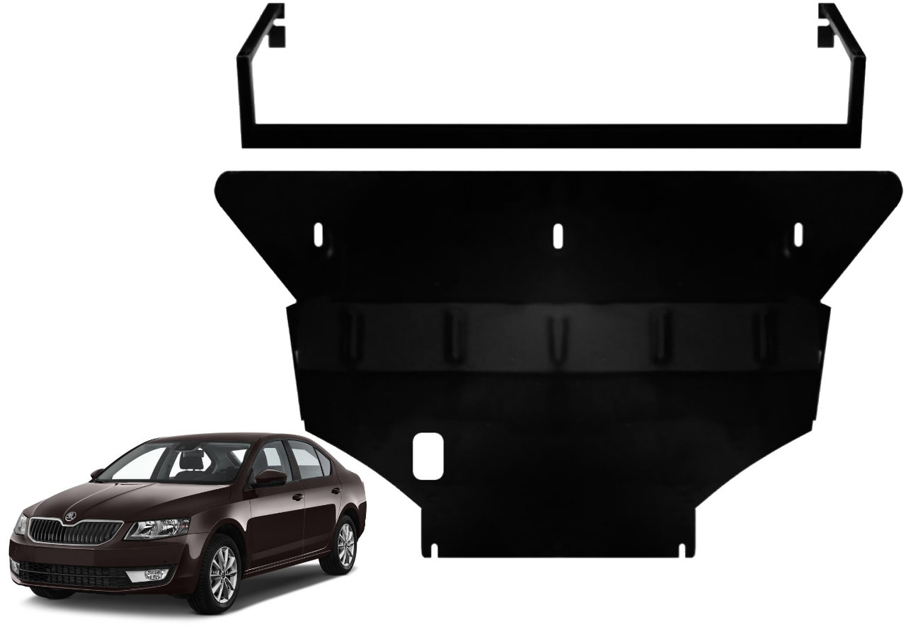 Захист двигуна Skoda Octavia A7 2013-2021, фото 1
