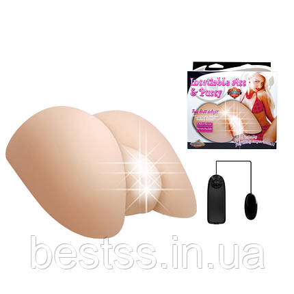 Мастурбатор Insatiable Ass & Pussy, Vibration,Tighten and Shrink, фото 1