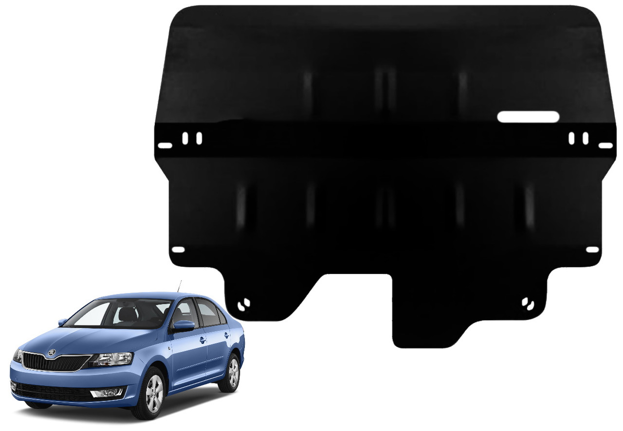 Захист двигуна Skoda Rapid 2012-2021