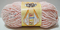 Нитки пряжа для вязания велюровая плюшевая SOFTY Софти от ALIZE Ализе № 340 - пудра
