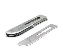 Леза та скальпелі хірургічні