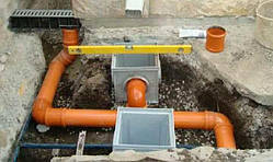 Монтаж зливної каналізації